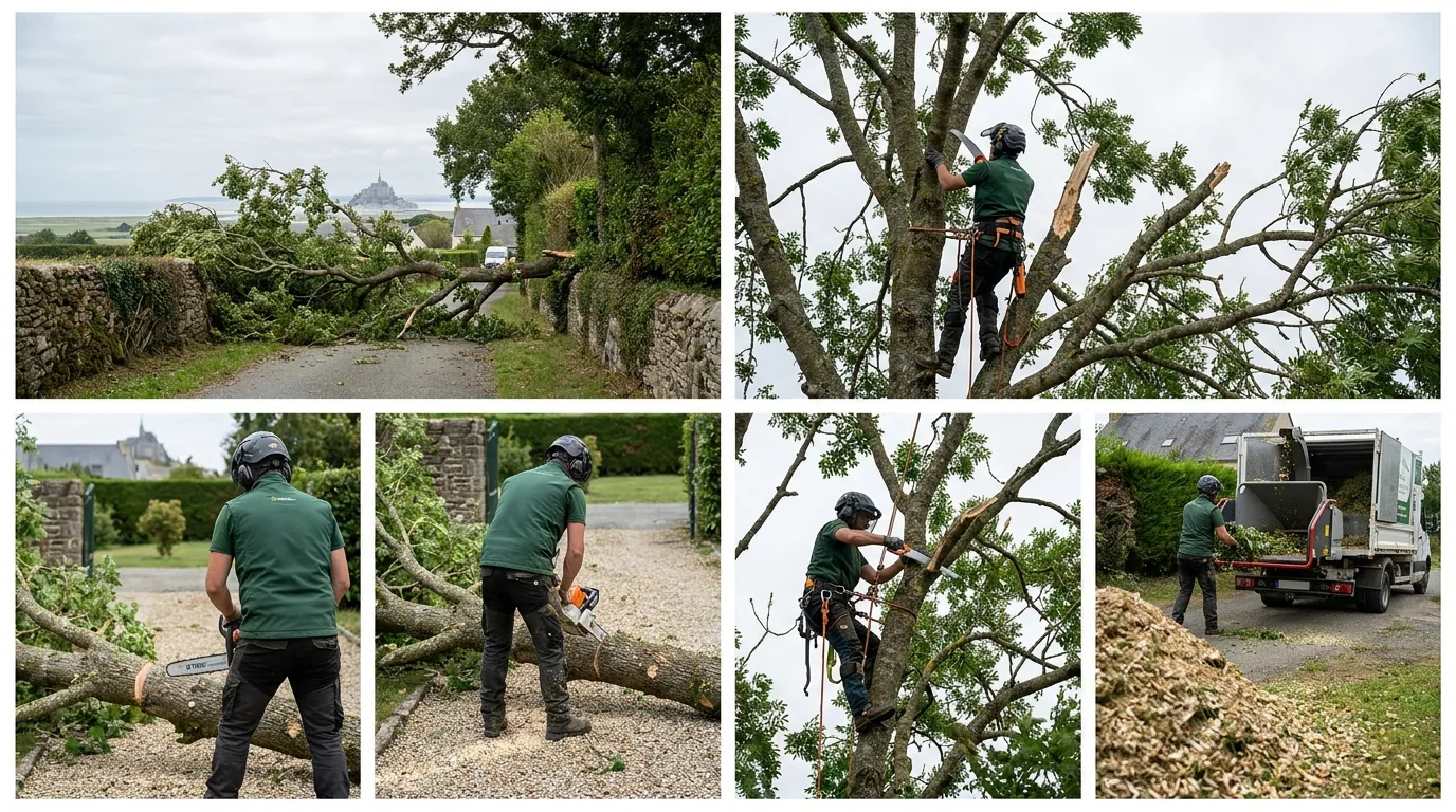 Tempête : que faire après des dégâts sur vos arbres ? (Manche)